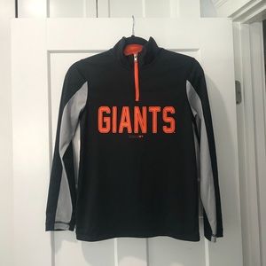 17. boys giants jersey size 10-12 $5
